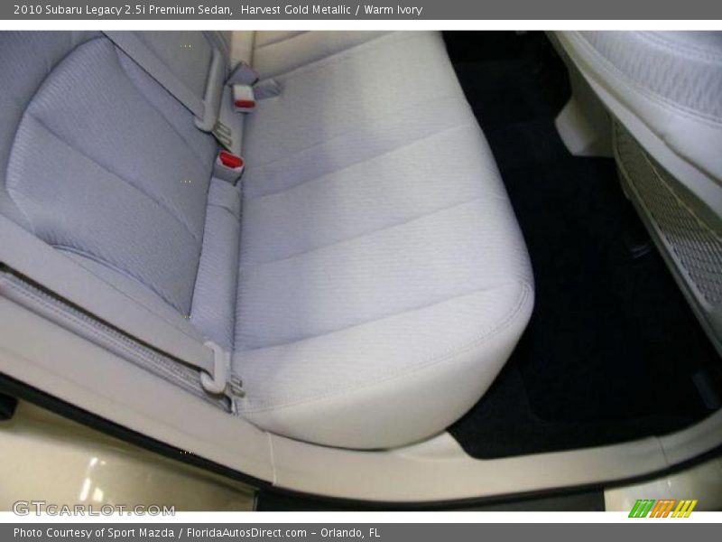 Harvest Gold Metallic / Warm Ivory 2010 Subaru Legacy 2.5i Premium Sedan