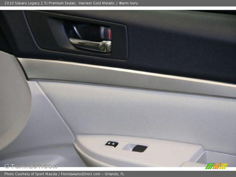 Harvest Gold Metallic / Warm Ivory 2010 Subaru Legacy 2.5i Premium Sedan