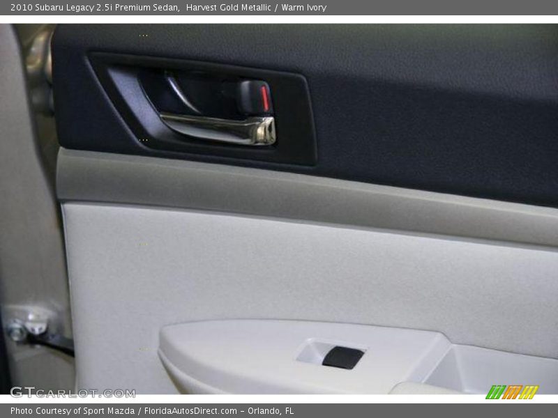 Harvest Gold Metallic / Warm Ivory 2010 Subaru Legacy 2.5i Premium Sedan
