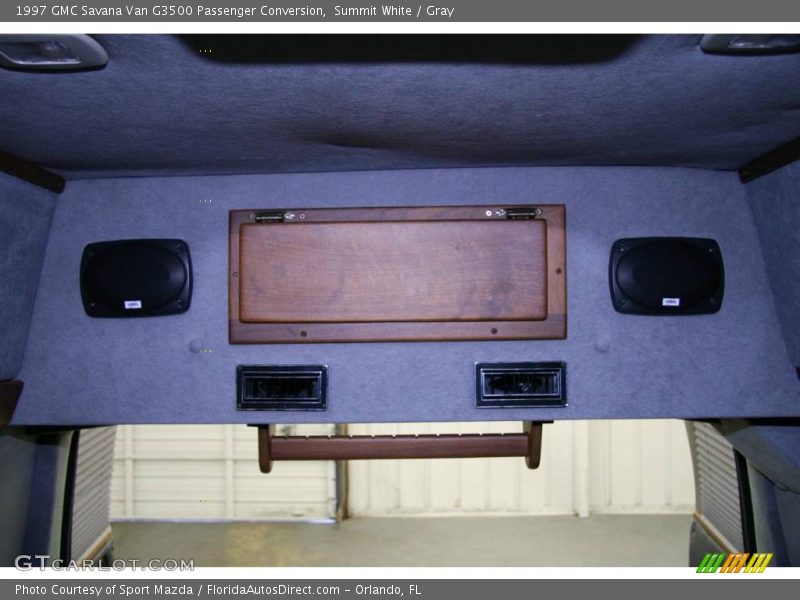 Summit White / Gray 1997 GMC Savana Van G3500 Passenger Conversion