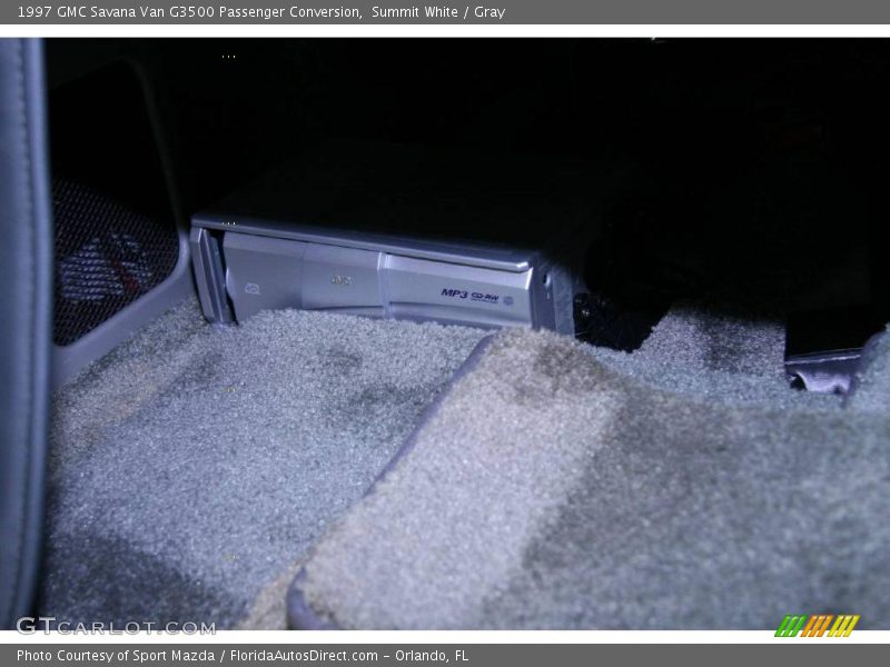 Summit White / Gray 1997 GMC Savana Van G3500 Passenger Conversion