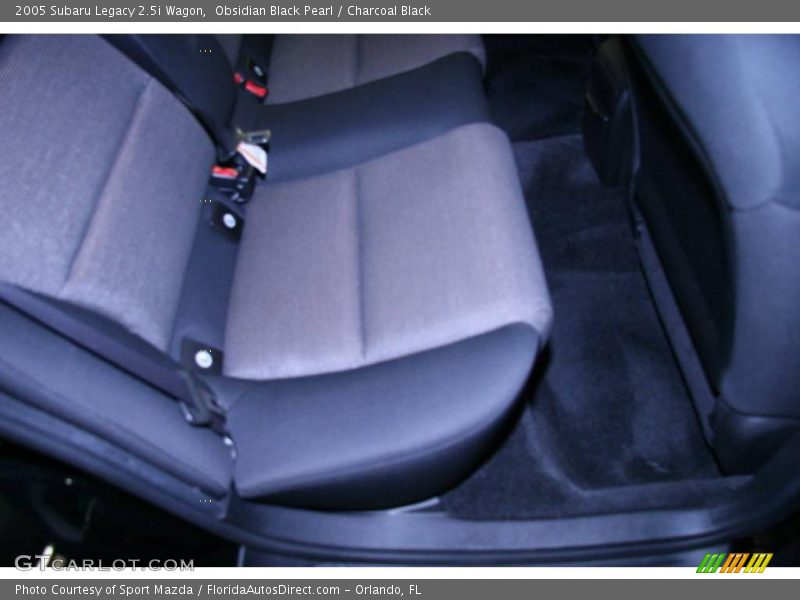 Obsidian Black Pearl / Charcoal Black 2005 Subaru Legacy 2.5i Wagon