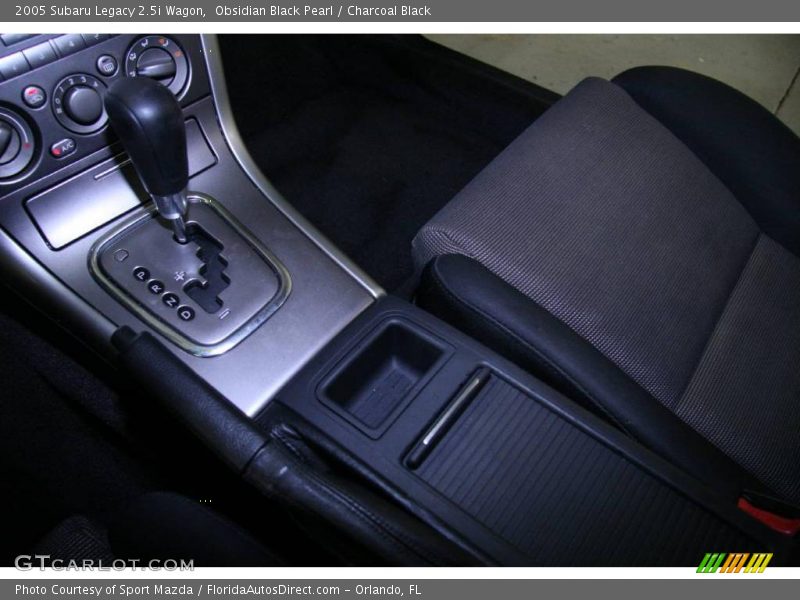 Obsidian Black Pearl / Charcoal Black 2005 Subaru Legacy 2.5i Wagon