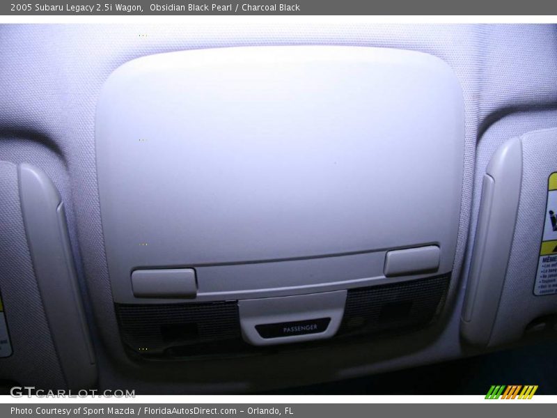 Obsidian Black Pearl / Charcoal Black 2005 Subaru Legacy 2.5i Wagon