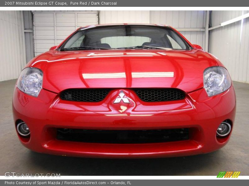 Pure Red / Dark Charcoal 2007 Mitsubishi Eclipse GT Coupe