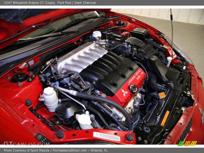 Pure Red / Dark Charcoal 2007 Mitsubishi Eclipse GT Coupe