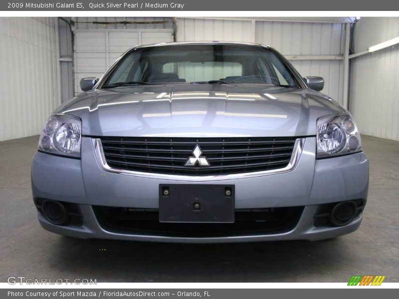 Quick Silver Pearl / Medium Gray 2009 Mitsubishi Galant ES