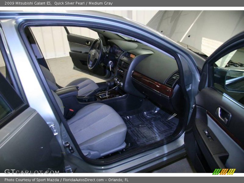 Quick Silver Pearl / Medium Gray 2009 Mitsubishi Galant ES