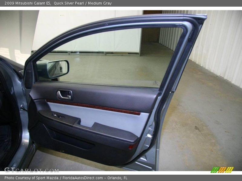 Quick Silver Pearl / Medium Gray 2009 Mitsubishi Galant ES