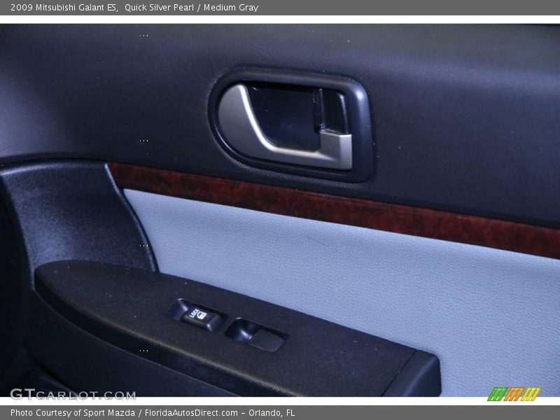 Quick Silver Pearl / Medium Gray 2009 Mitsubishi Galant ES