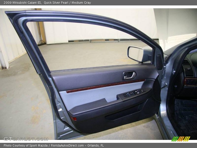 Quick Silver Pearl / Medium Gray 2009 Mitsubishi Galant ES