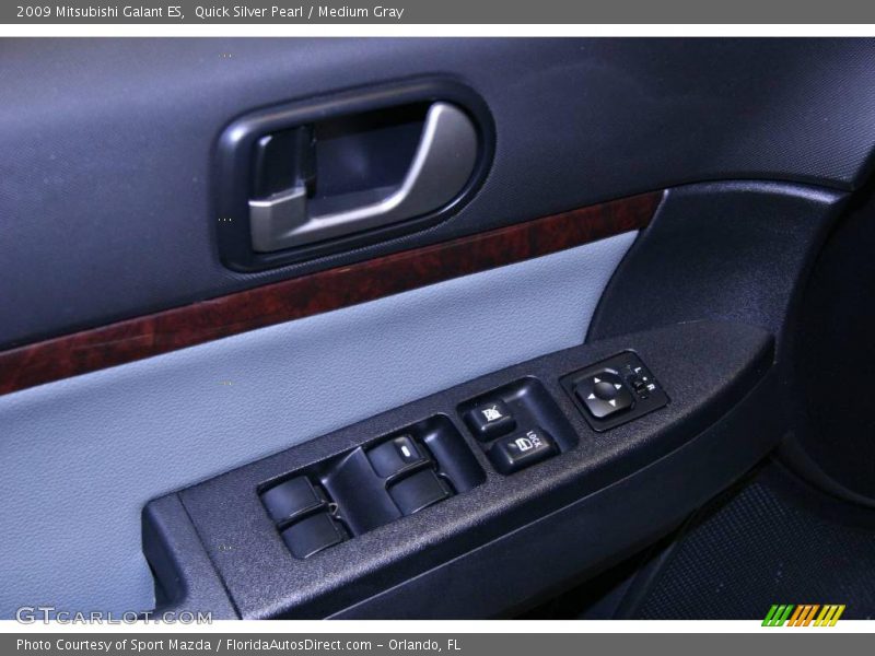 Quick Silver Pearl / Medium Gray 2009 Mitsubishi Galant ES