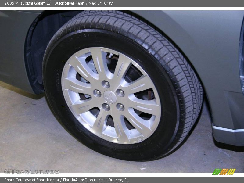Quick Silver Pearl / Medium Gray 2009 Mitsubishi Galant ES