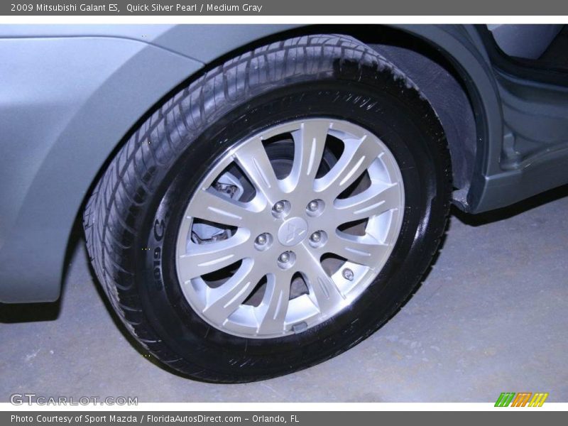 Quick Silver Pearl / Medium Gray 2009 Mitsubishi Galant ES