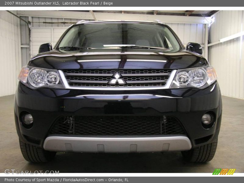 Labrador Black Pearl / Beige 2007 Mitsubishi Outlander XLS