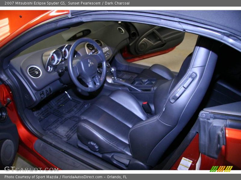 Sunset Pearlescent / Dark Charcoal 2007 Mitsubishi Eclipse Spyder GS