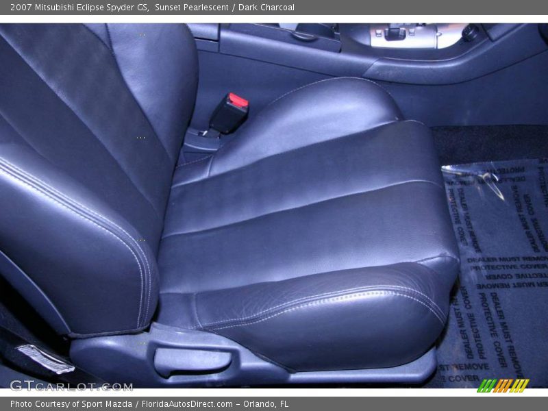Sunset Pearlescent / Dark Charcoal 2007 Mitsubishi Eclipse Spyder GS
