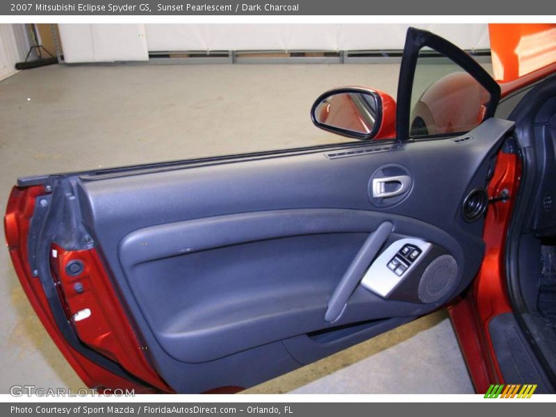 Sunset Pearlescent / Dark Charcoal 2007 Mitsubishi Eclipse Spyder GS