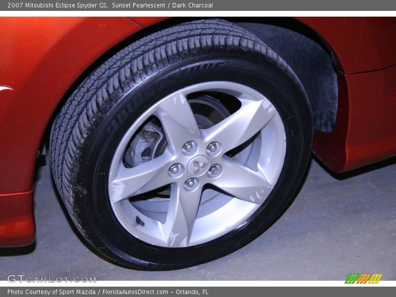 Sunset Pearlescent / Dark Charcoal 2007 Mitsubishi Eclipse Spyder GS