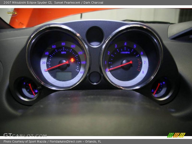 Sunset Pearlescent / Dark Charcoal 2007 Mitsubishi Eclipse Spyder GS