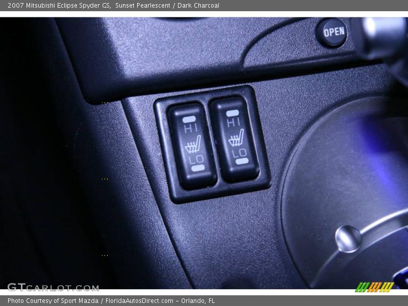Sunset Pearlescent / Dark Charcoal 2007 Mitsubishi Eclipse Spyder GS