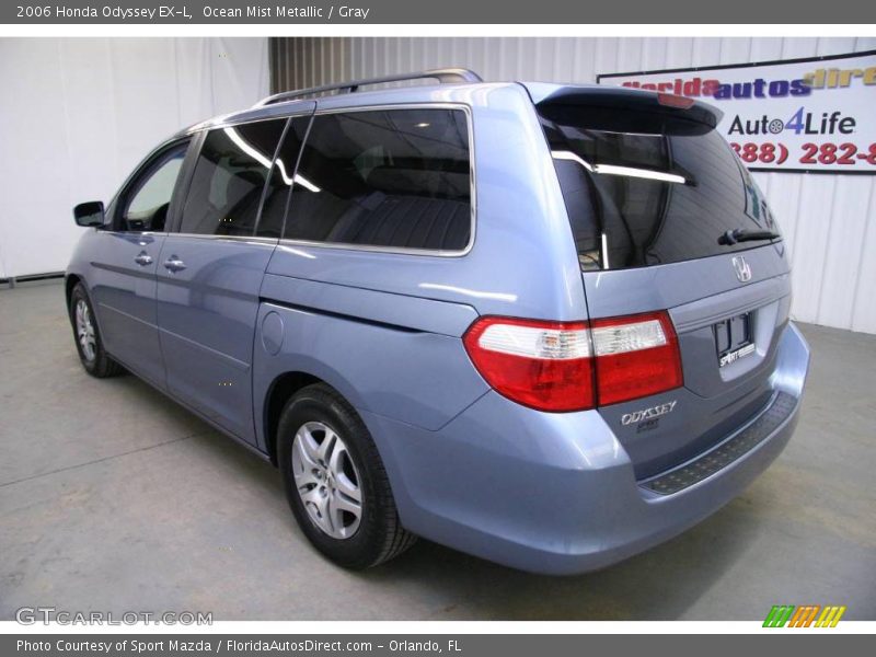 Ocean Mist Metallic / Gray 2006 Honda Odyssey EX-L