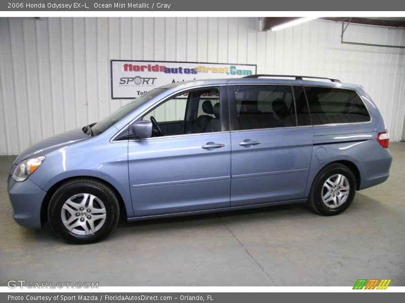Ocean Mist Metallic / Gray 2006 Honda Odyssey EX-L