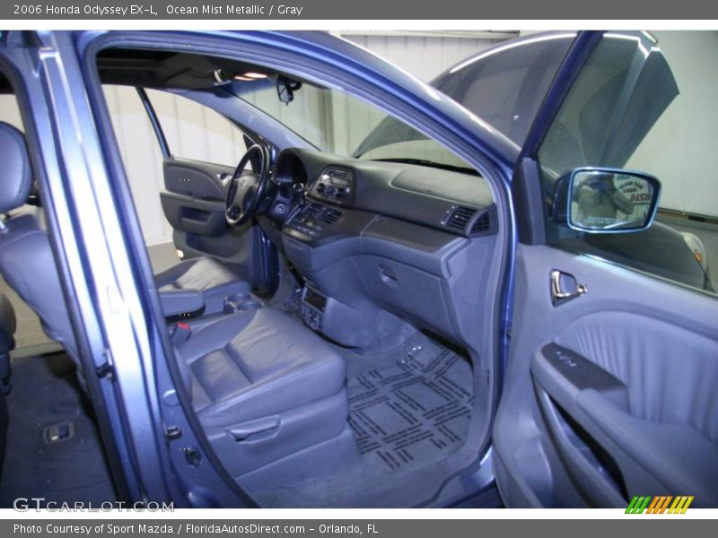 Ocean Mist Metallic / Gray 2006 Honda Odyssey EX-L