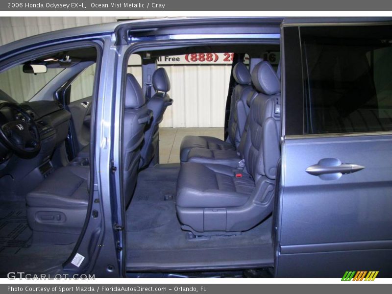 Ocean Mist Metallic / Gray 2006 Honda Odyssey EX-L