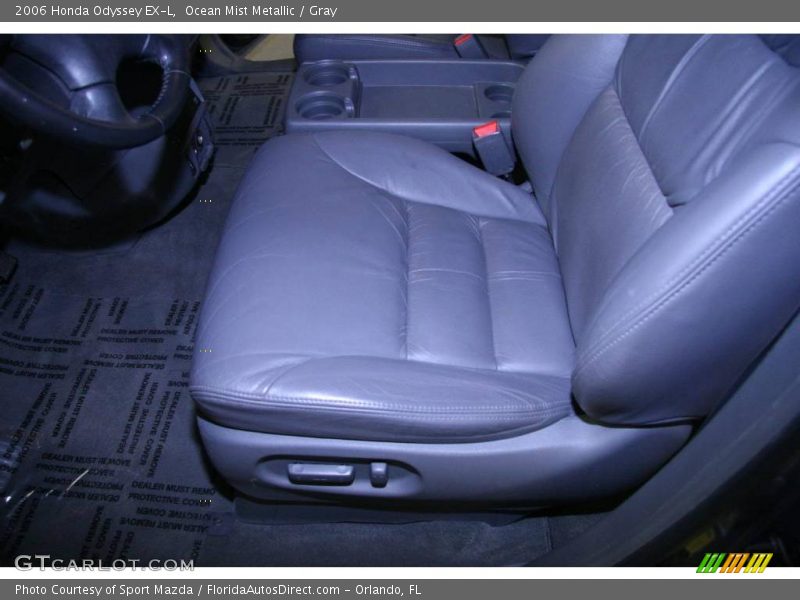 Ocean Mist Metallic / Gray 2006 Honda Odyssey EX-L