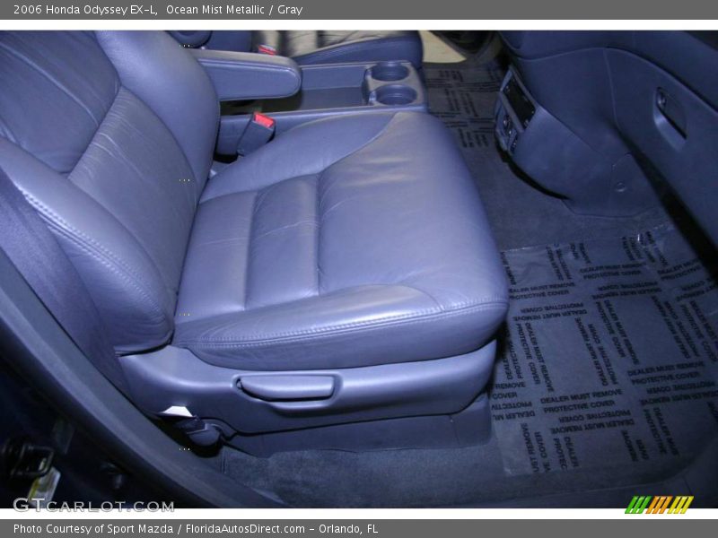 Ocean Mist Metallic / Gray 2006 Honda Odyssey EX-L