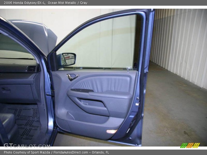 Ocean Mist Metallic / Gray 2006 Honda Odyssey EX-L