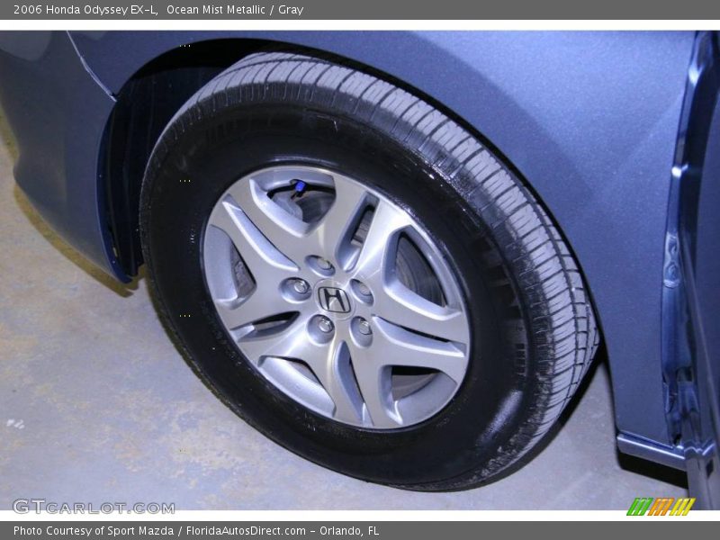 Ocean Mist Metallic / Gray 2006 Honda Odyssey EX-L