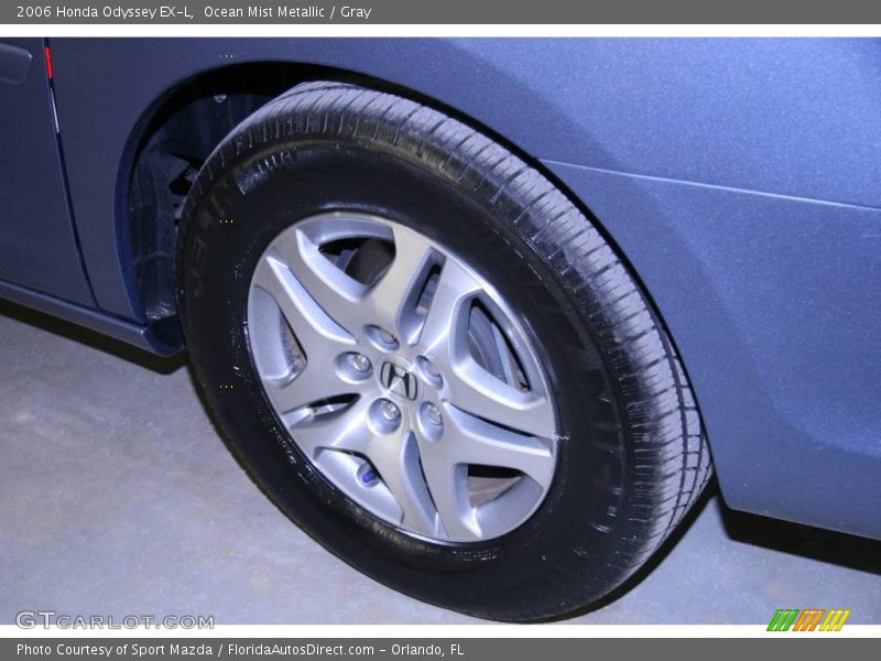 Ocean Mist Metallic / Gray 2006 Honda Odyssey EX-L