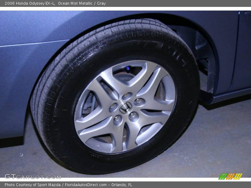 Ocean Mist Metallic / Gray 2006 Honda Odyssey EX-L