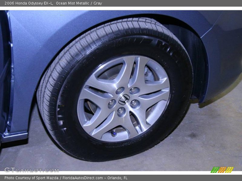 Ocean Mist Metallic / Gray 2006 Honda Odyssey EX-L