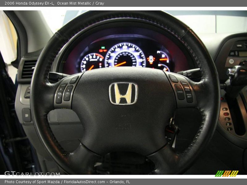 Ocean Mist Metallic / Gray 2006 Honda Odyssey EX-L