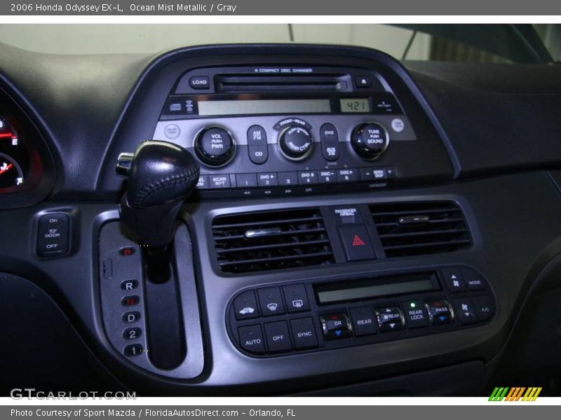 Ocean Mist Metallic / Gray 2006 Honda Odyssey EX-L