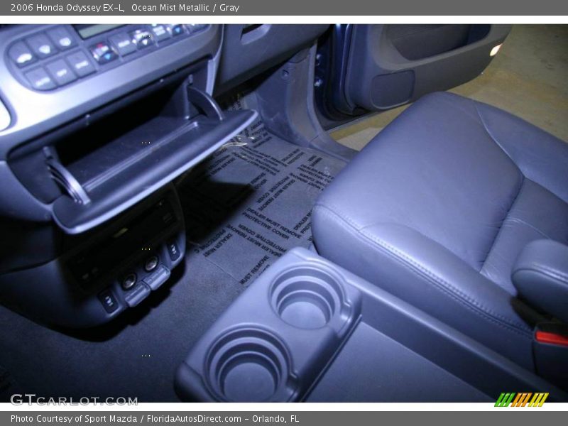 Ocean Mist Metallic / Gray 2006 Honda Odyssey EX-L