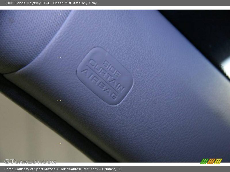 Ocean Mist Metallic / Gray 2006 Honda Odyssey EX-L