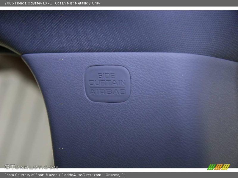 Ocean Mist Metallic / Gray 2006 Honda Odyssey EX-L
