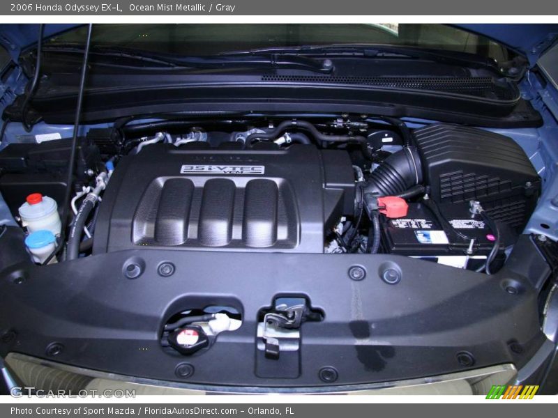 Ocean Mist Metallic / Gray 2006 Honda Odyssey EX-L