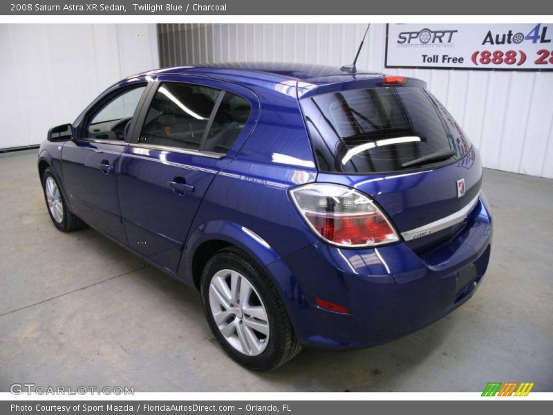 Twilight Blue / Charcoal 2008 Saturn Astra XR Sedan