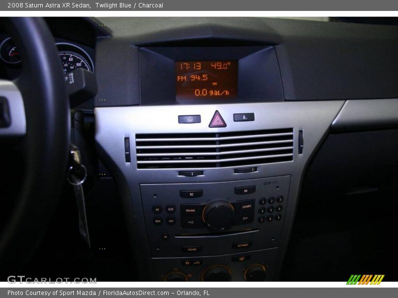 Twilight Blue / Charcoal 2008 Saturn Astra XR Sedan