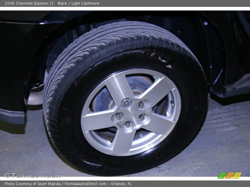 Black / Light Cashmere 2006 Chevrolet Equinox LT