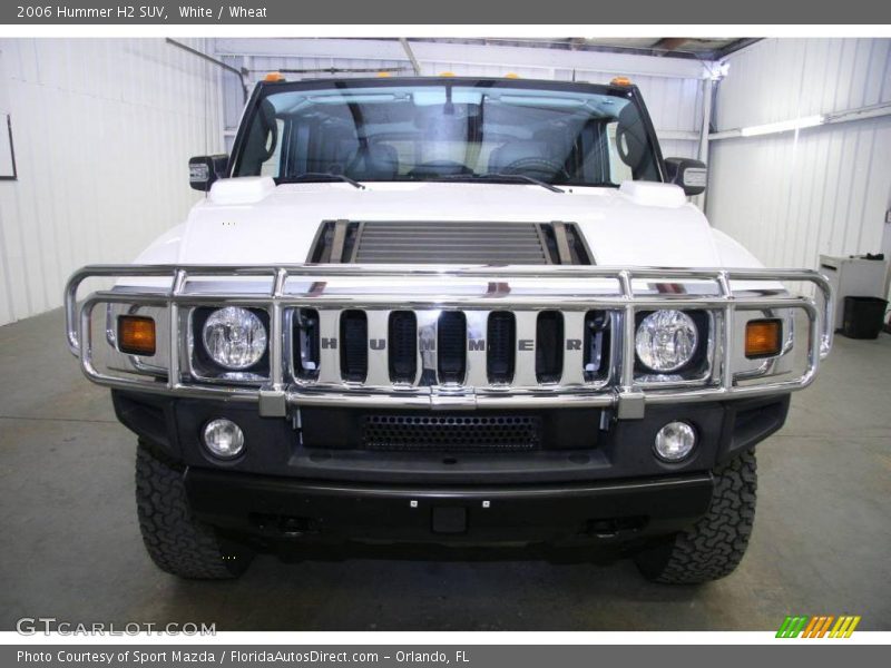 White / Wheat 2006 Hummer H2 SUV