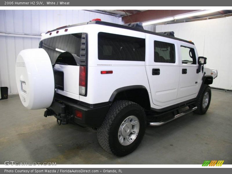 White / Wheat 2006 Hummer H2 SUV