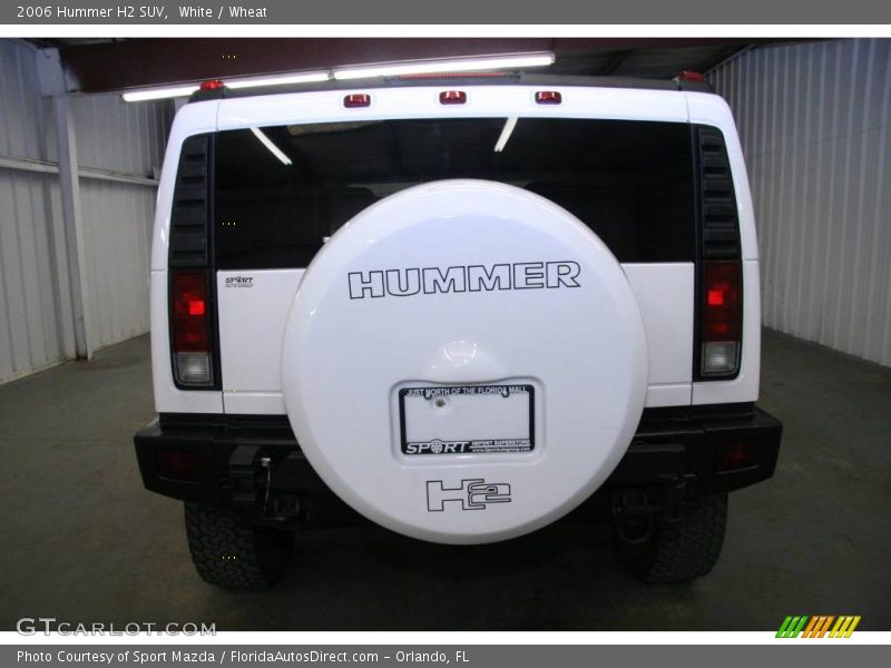 White / Wheat 2006 Hummer H2 SUV