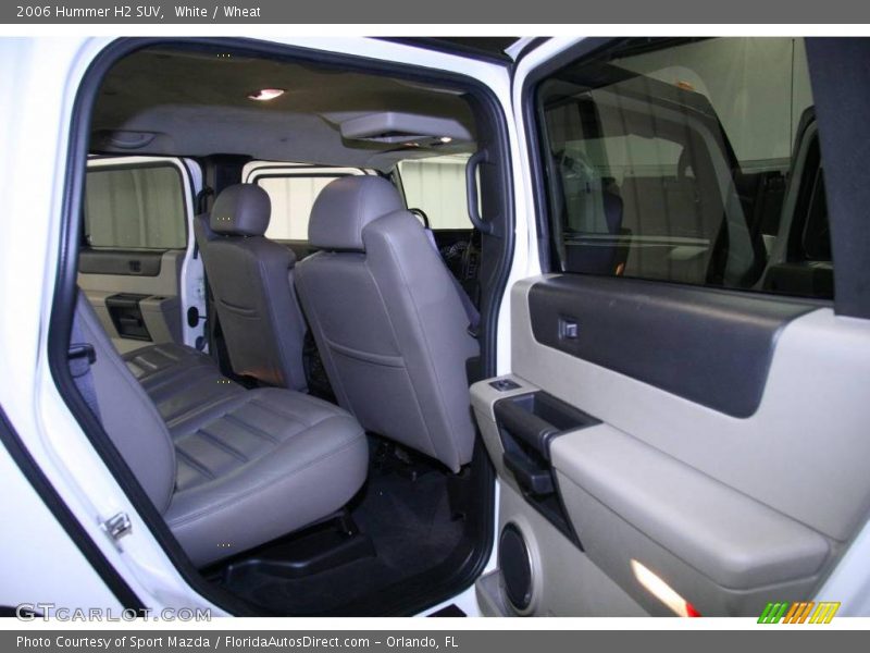 White / Wheat 2006 Hummer H2 SUV
