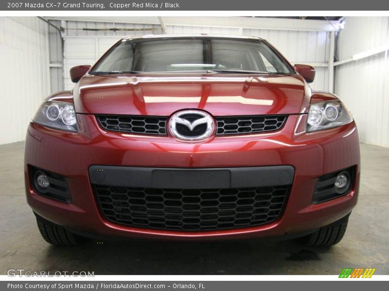 Copper Red Mica / Black 2007 Mazda CX-7 Grand Touring